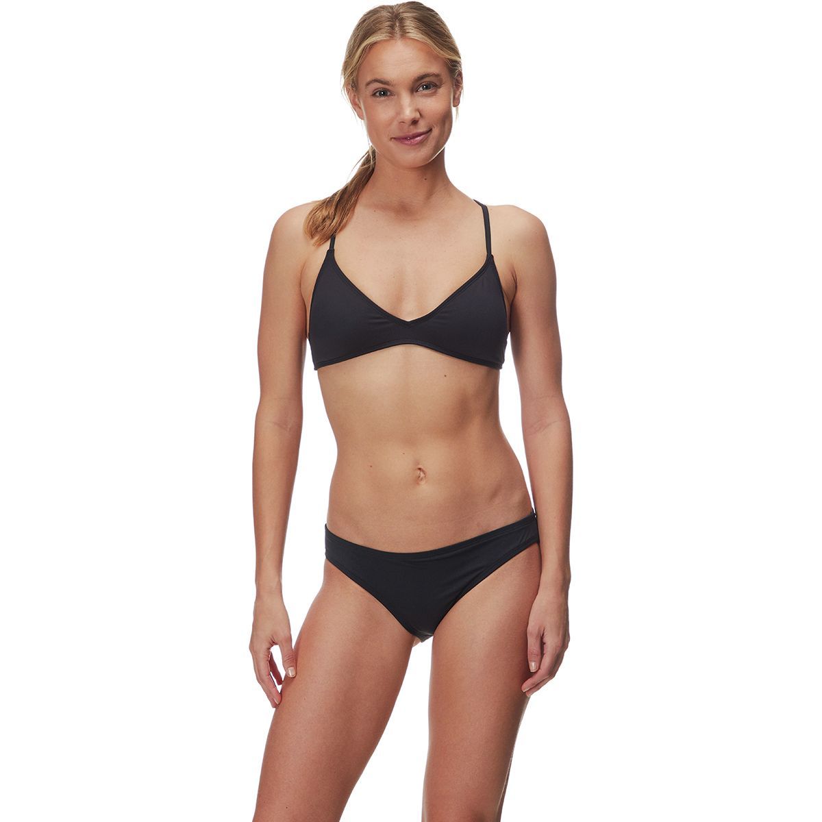 Carve Designs Tamarindo Tie Back Bikini Top - Women's Black, L