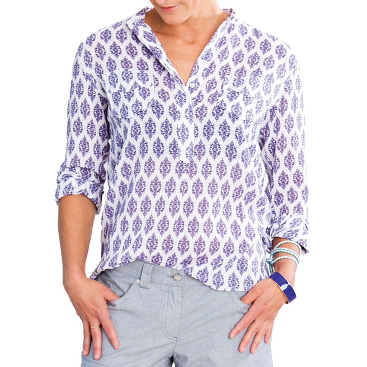 Carve Designs Dylan Gauze Shirt - Women's Mini Moorea, XL