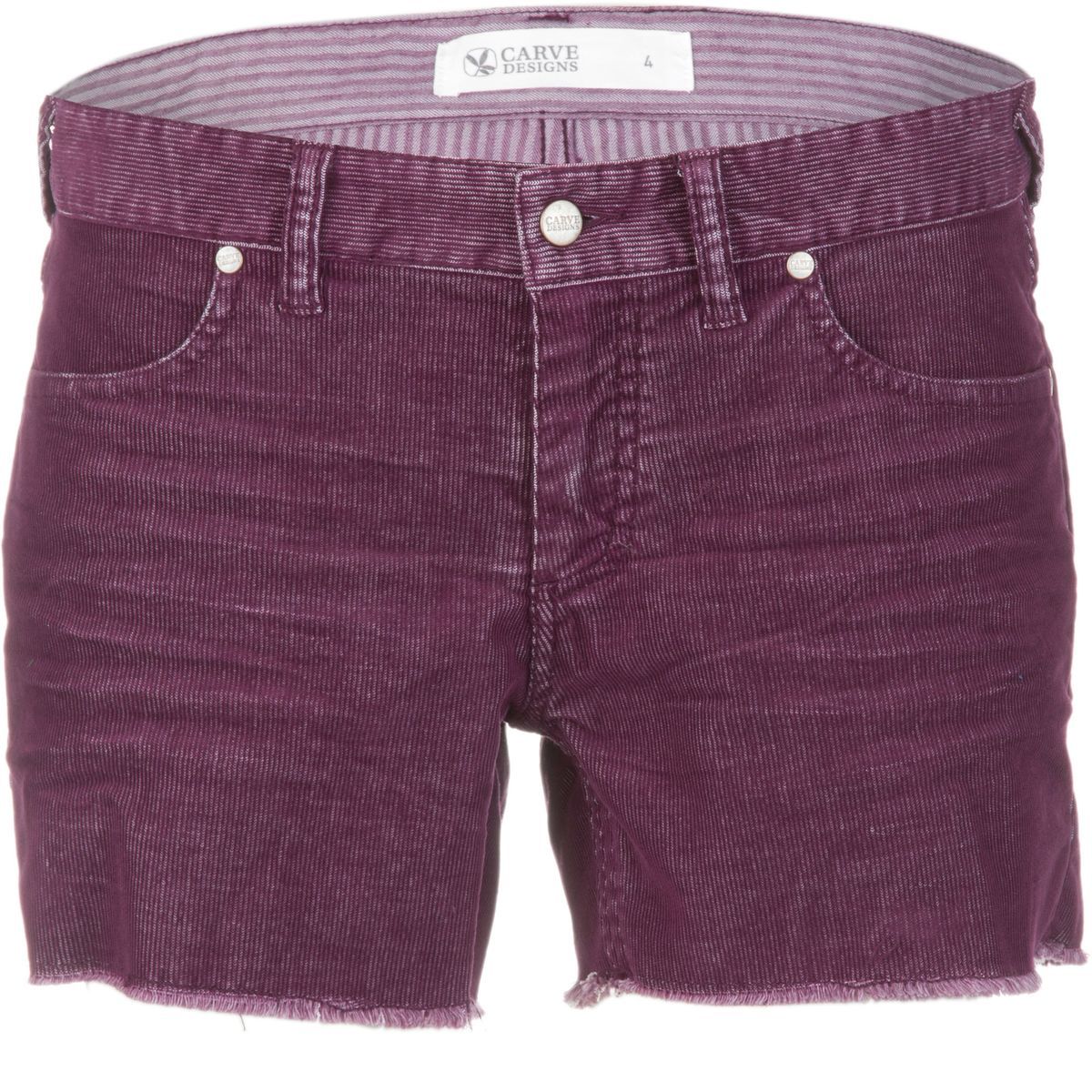 Carve Designs Oahu Short - Women's Plum, 12