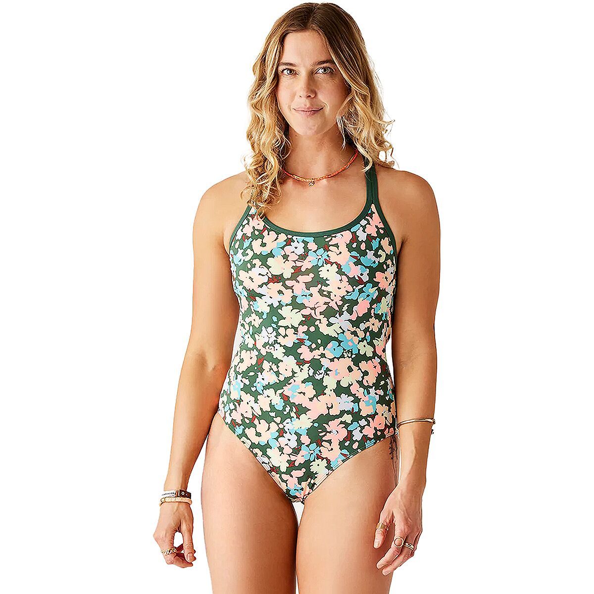 Carve Designs Beacon Full One Piece Swimsuit - Women's Wildflower, XS