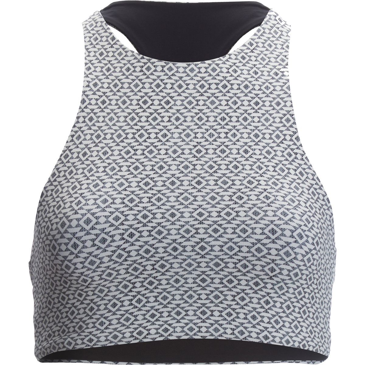 Carve Designs Sanitas Reversible Bikini Top - Women's Black Sierra/Black, L