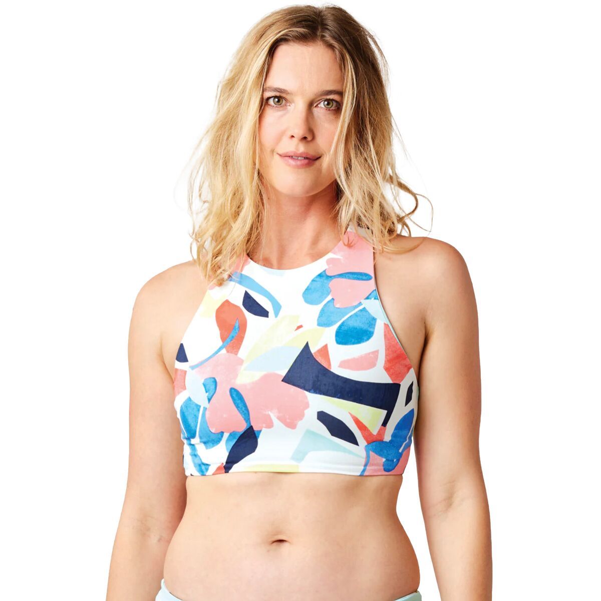 Carve Designs Sanitas Reversible Bikini Top - Women's Summer/Sea Glass, XS
