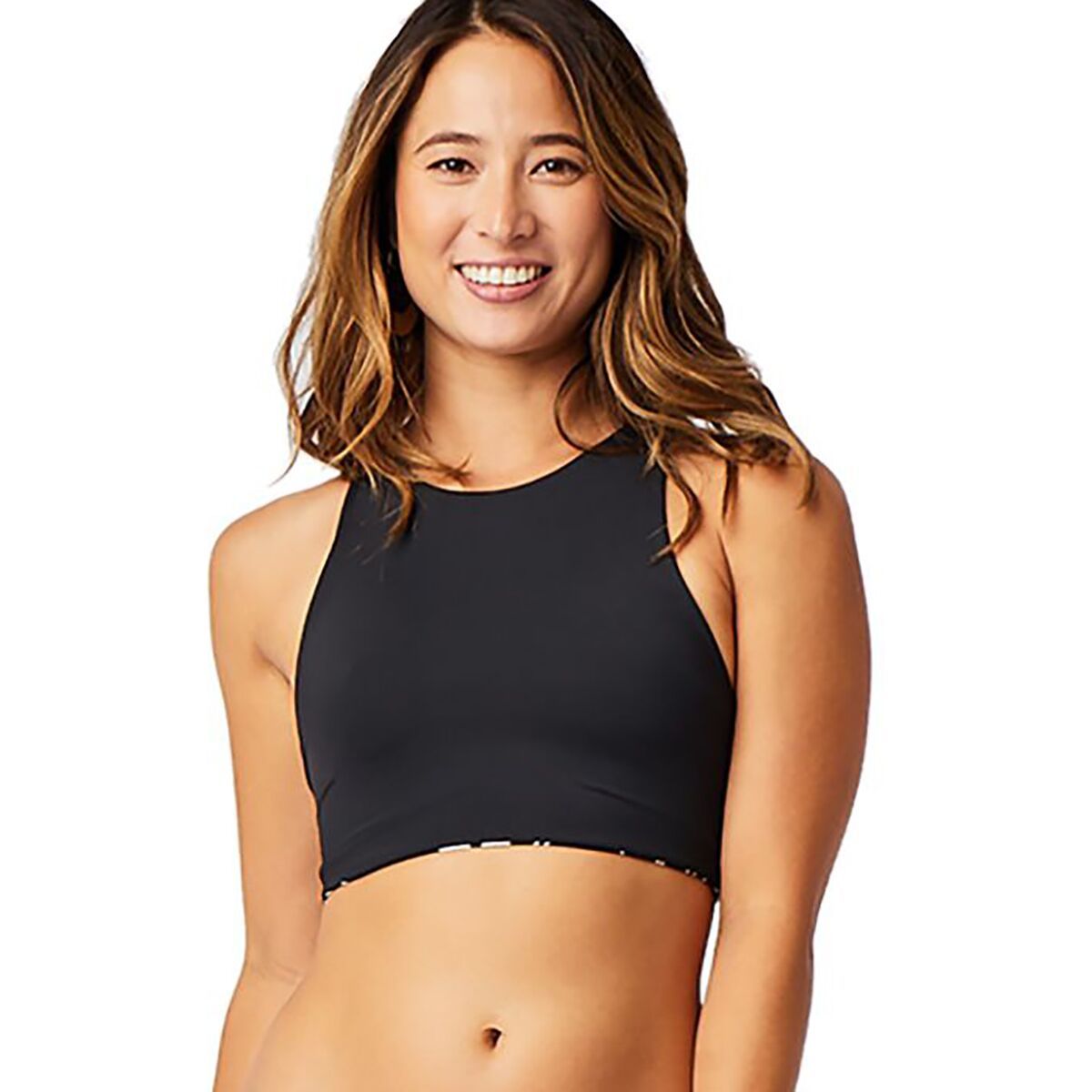 Carve Designs Sanitas Reversible Bikini Top - Women's Wailuku/Black, S D-DD