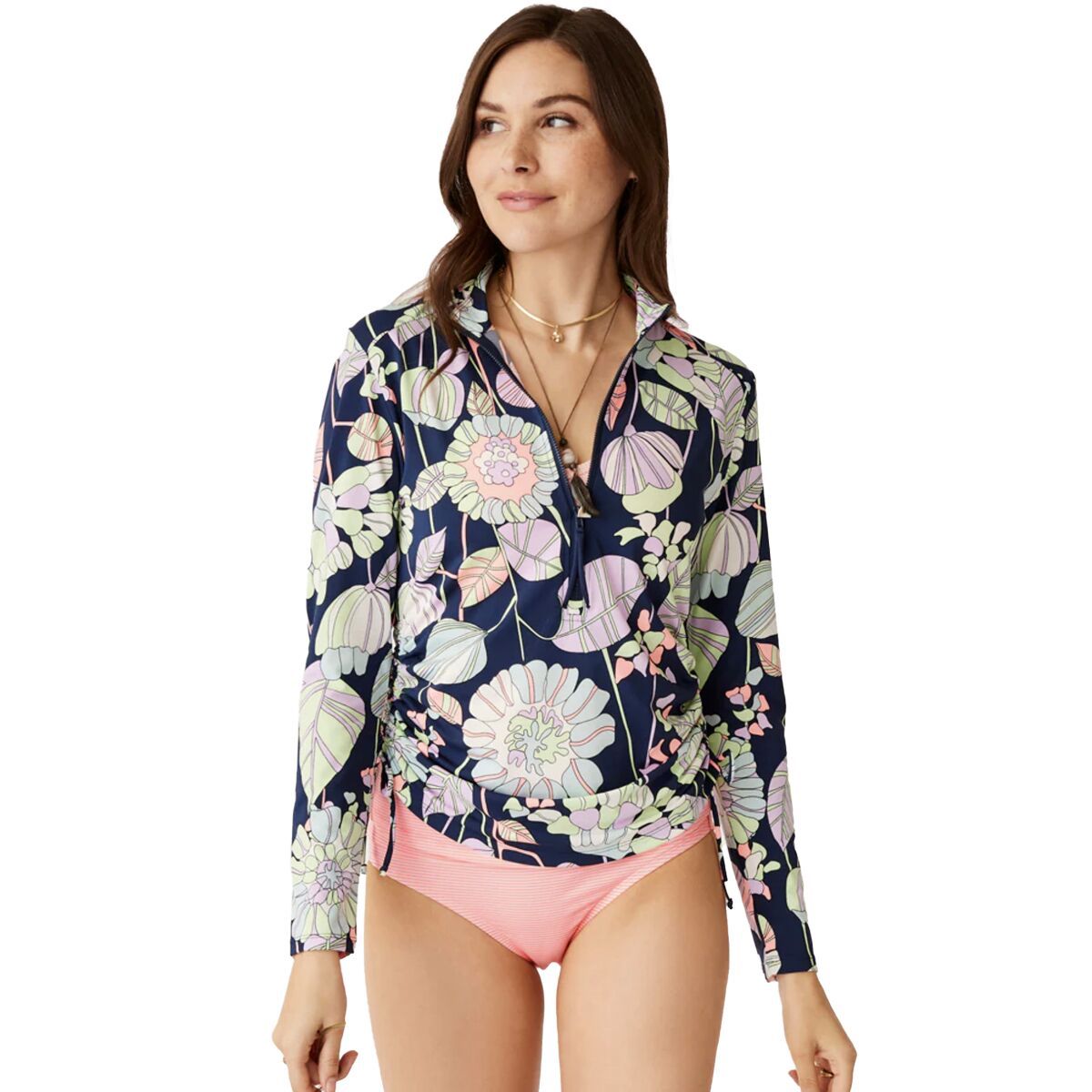 Carve Designs Cruz Rashguard - Women's Brigitte, XL