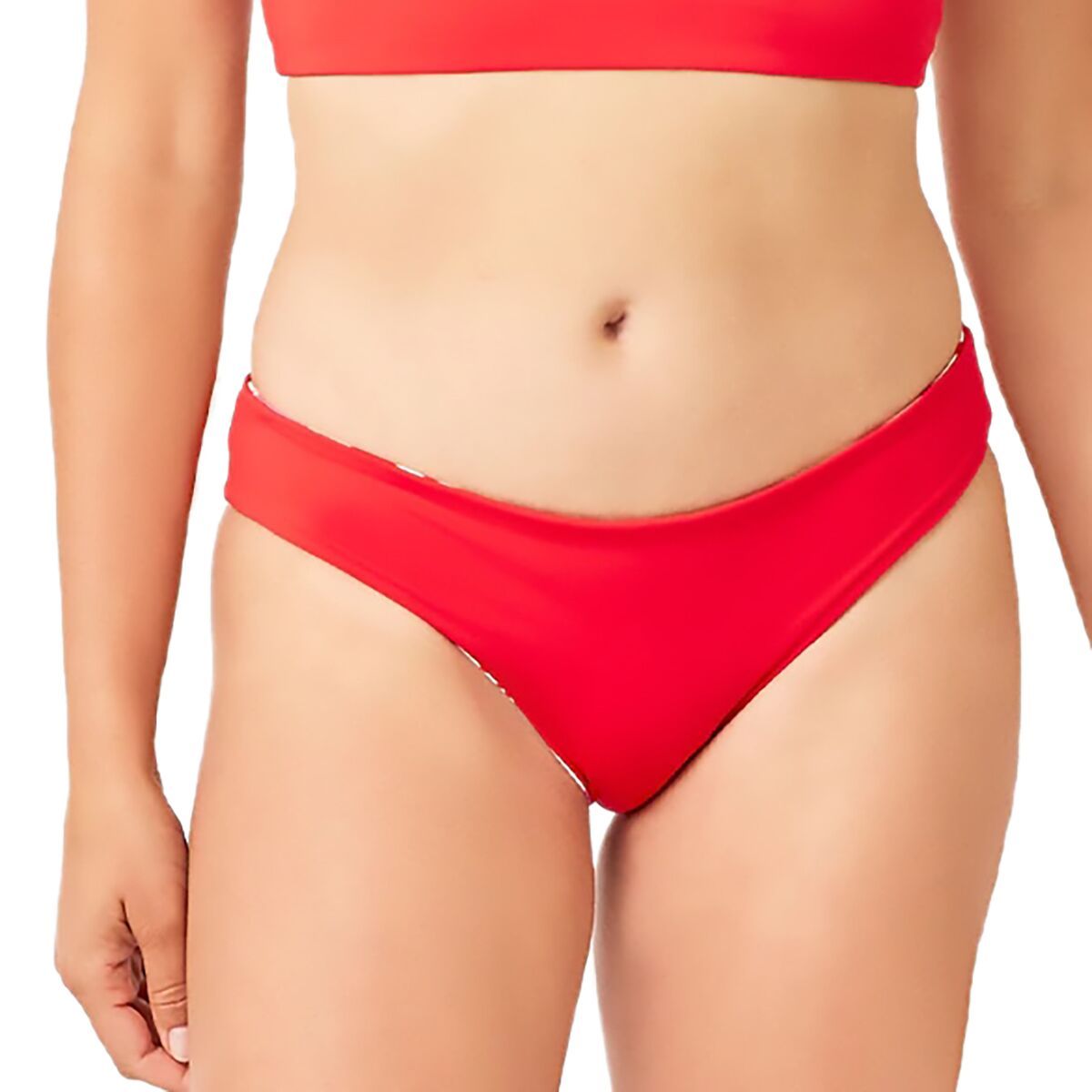 Carve Designs Sanitas Reversible Bikini Bottom - Women's Orchard/Hot Red, M
