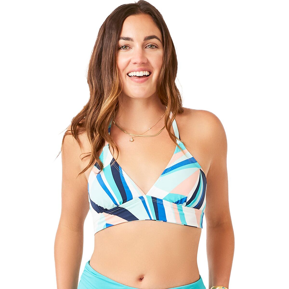 Carve Designs Dahlia Bikini Top - Women's Kaleidoscope, XS