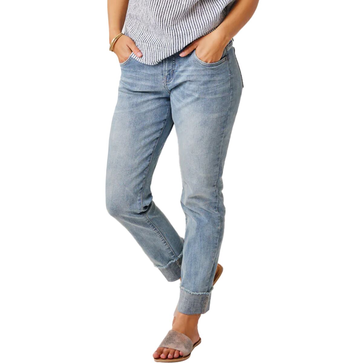 Image of Carve Designs Carson Jean - Women's Beach Blue, 6
