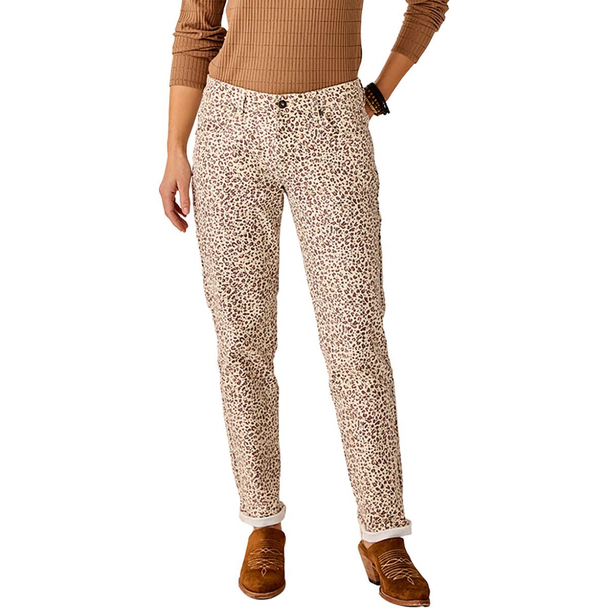 Image of Carve Designs Carson Jean - Women's Leopard, 4