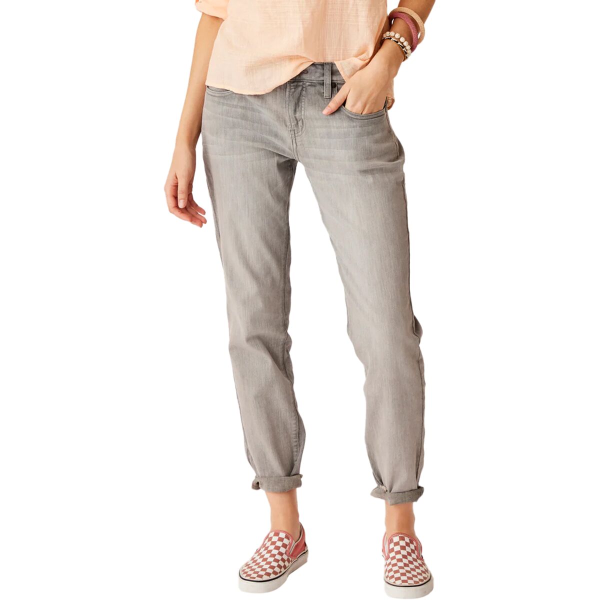 Image of Carve Designs Carson Jean - Women's Washed Grey, 14