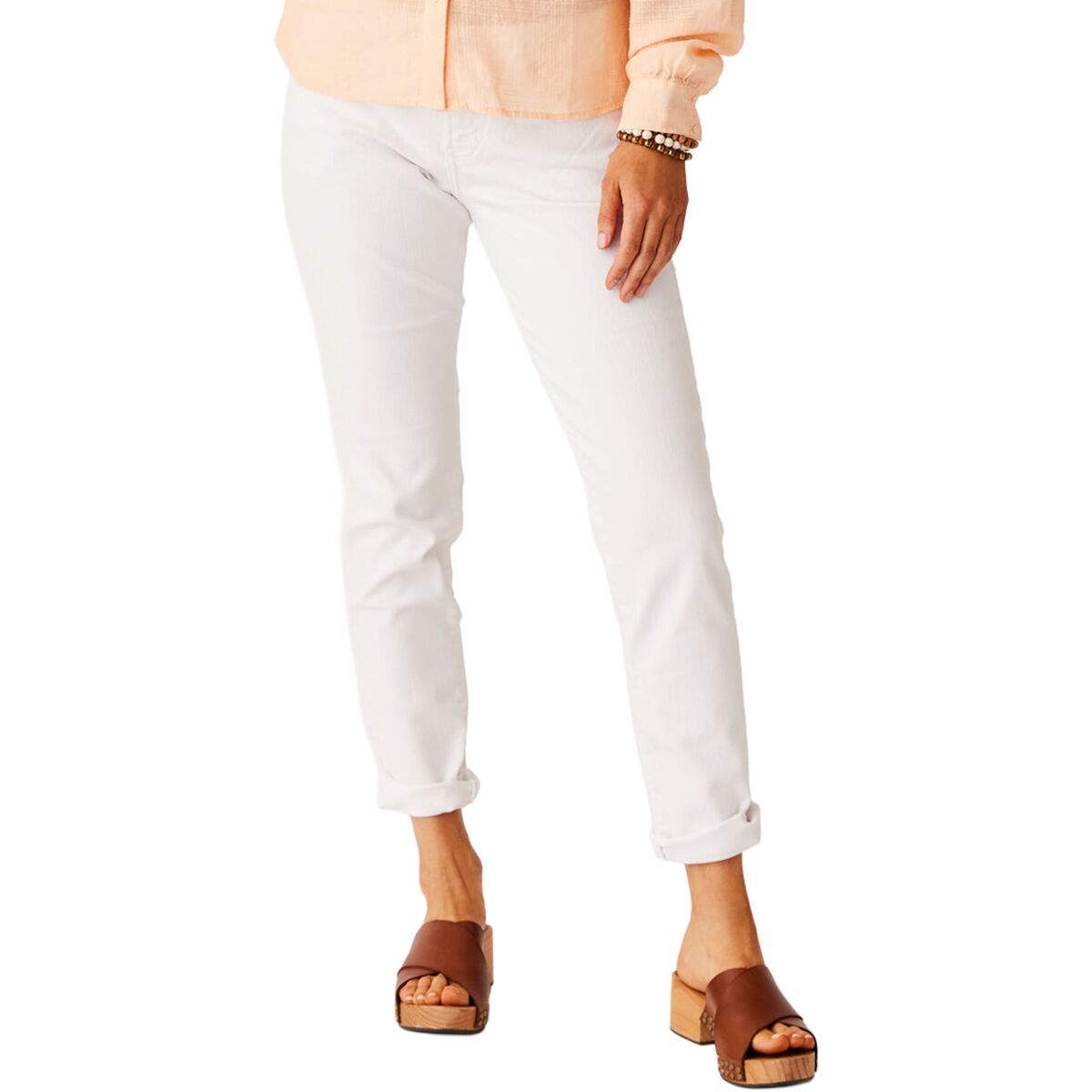 Image of Carve Designs Carson Jean - Women's White, 8