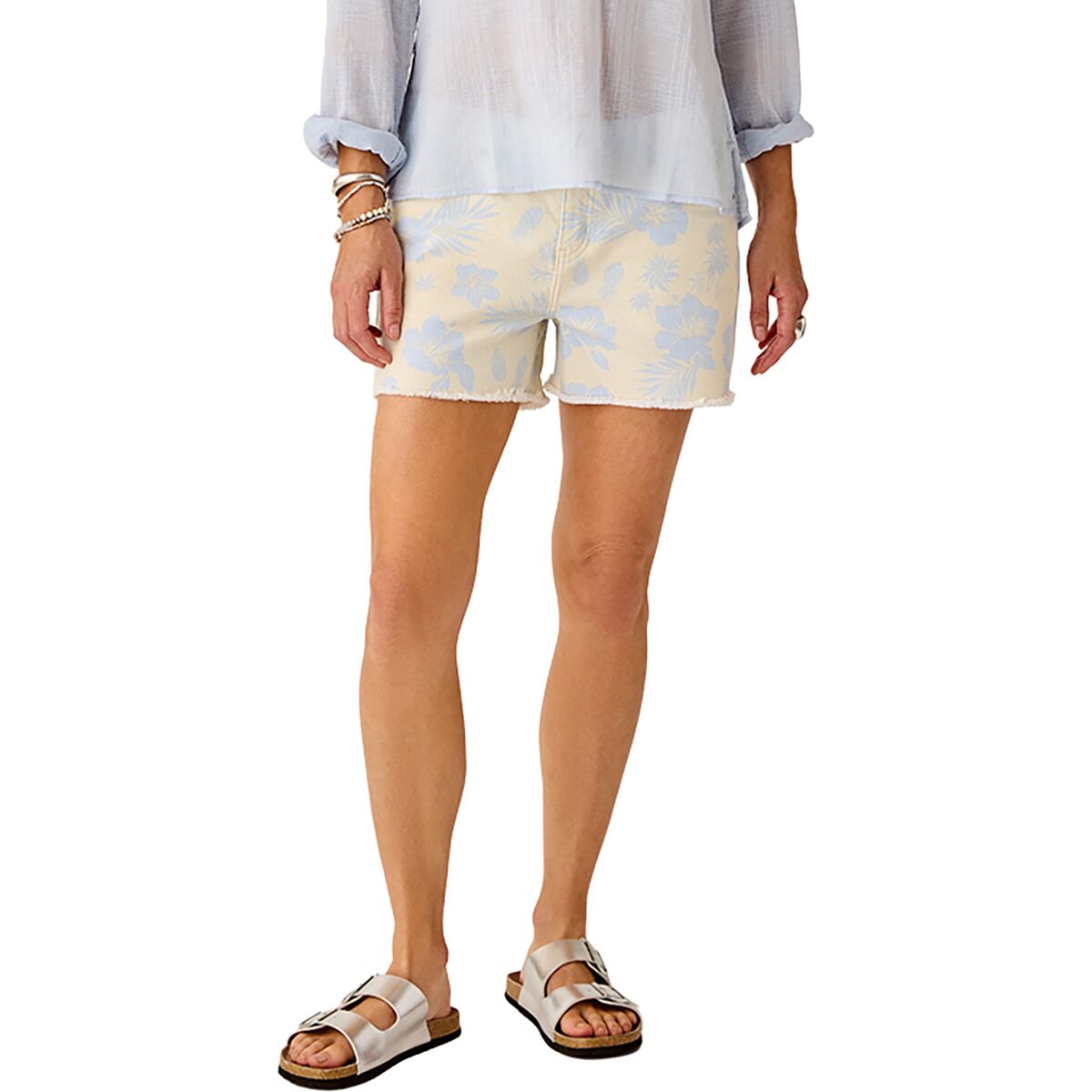 Image of Carve Designs Maui Short - Women's Ecru Kokomo, 6