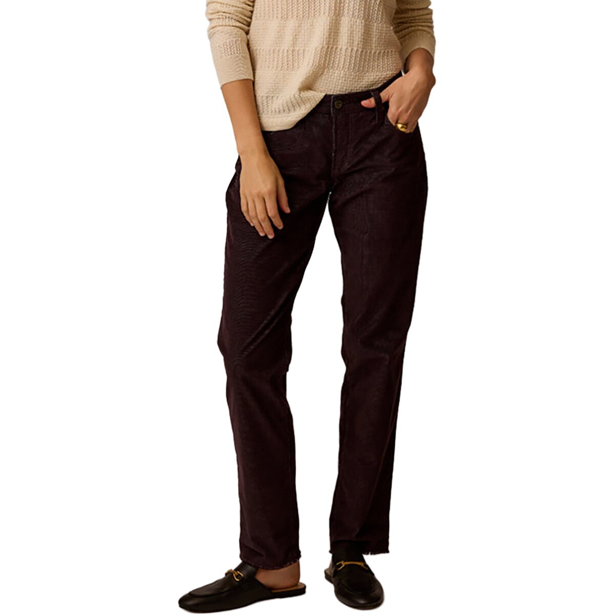 Image of Carve Designs Carson Cord - Women's Dark Chocolate, 10
