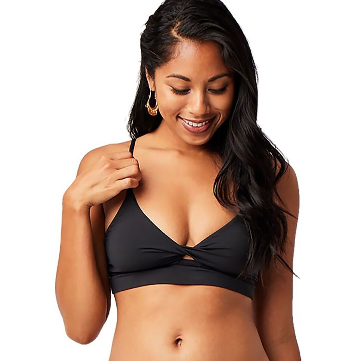 Image of Carve Designs Elba Bikini Top - Women's Black, L