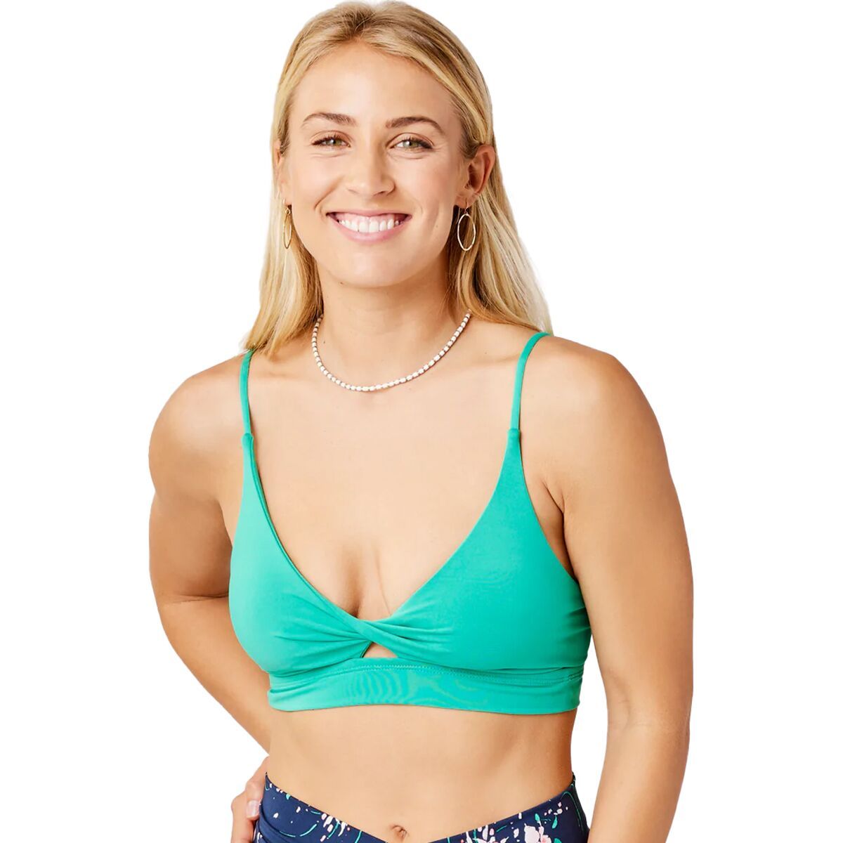 Carve Designs Elba Bikini Top - Women's Fern, L