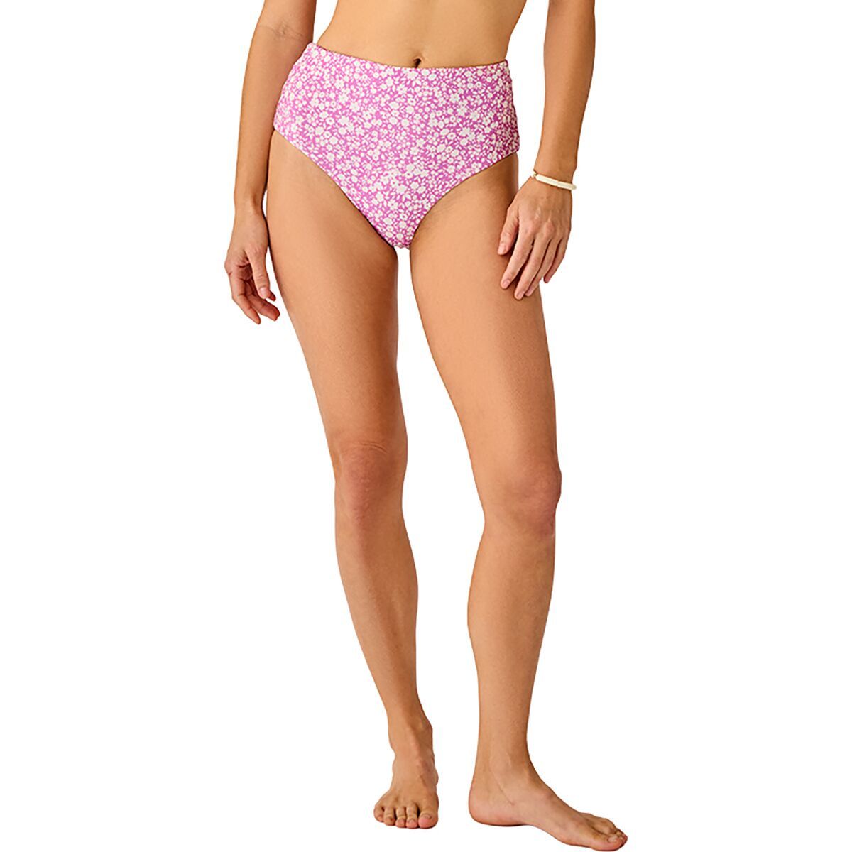 Image of Carve Designs Erin Reversible Bikini Bottom - Women's Fleur/Violet, L