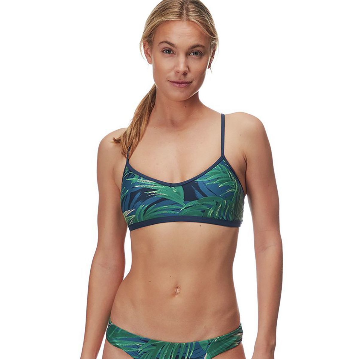 Carve Designs Stinson Bikini Top - Women's Azul Palms, L