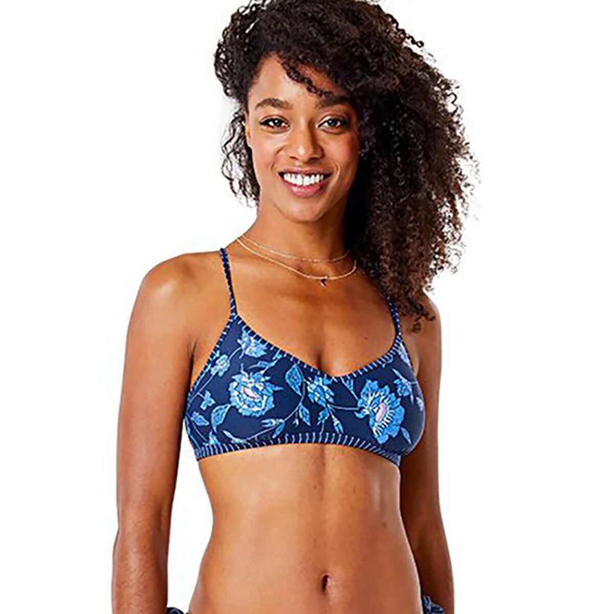 Carve Designs Stinson Bikini Top - Women's Navy Haku, XS