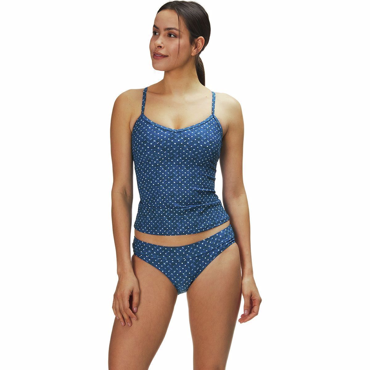 Carve Designs Stinson Tankini Top - Women's Shibori Dots, S