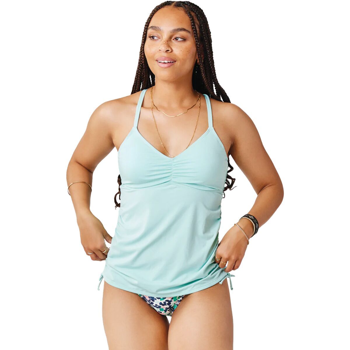 Carve Designs Camari Tankini Top - Women's Sea Glass, 38DD