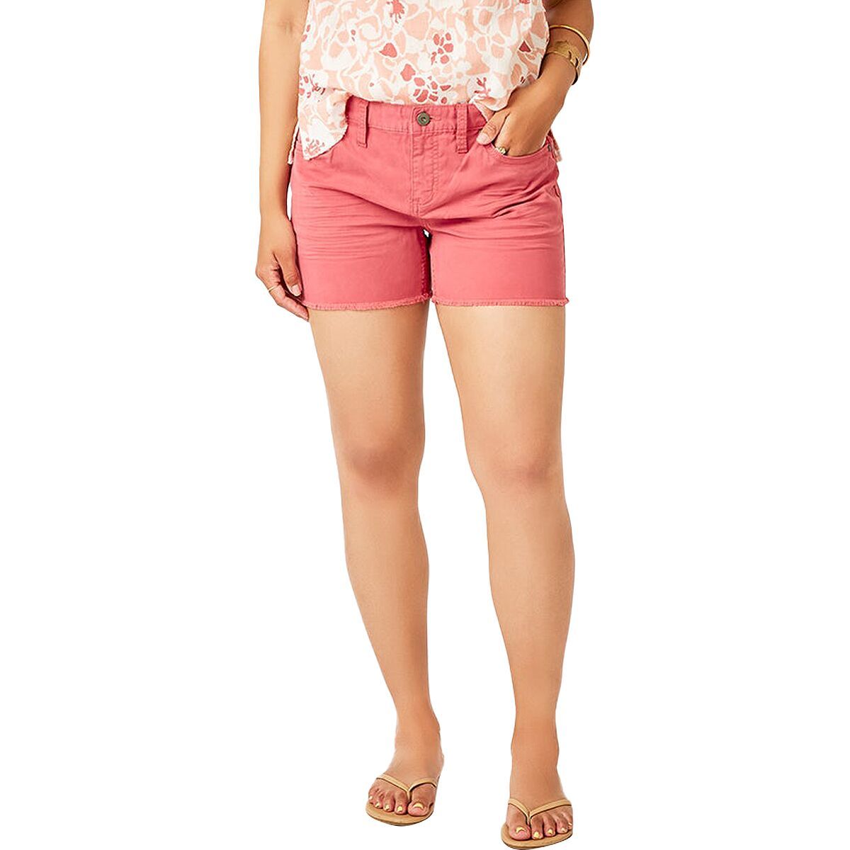 Carve Designs Oahu Twill Short - Women's Light Red, 2