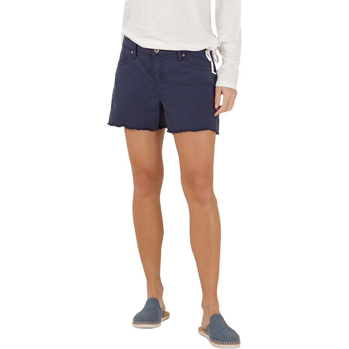 Carve Designs Oahu Twill Short - Women's Navy, 10