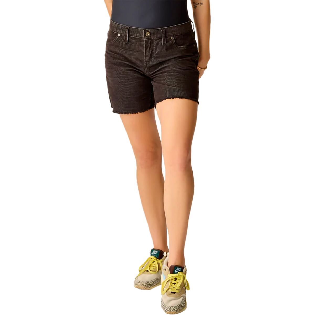 Image of Carve Designs Oahu 6in Short - Women's Black, 4