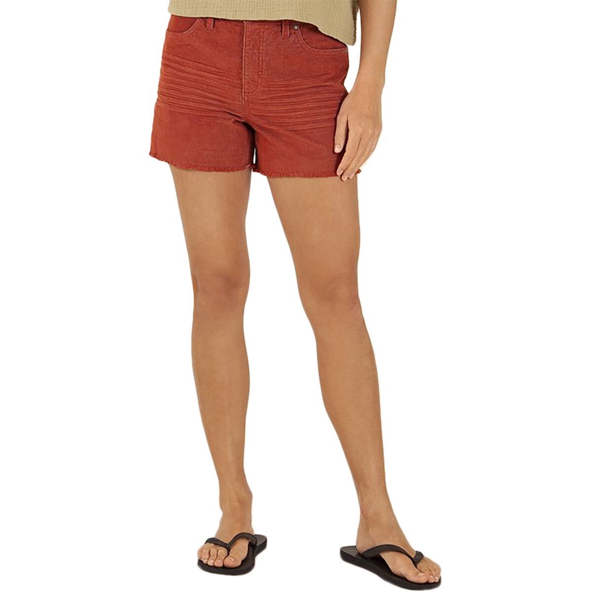 Carve Designs Oahu Hi Rise 4in Short - Women's Dark Coral, 0