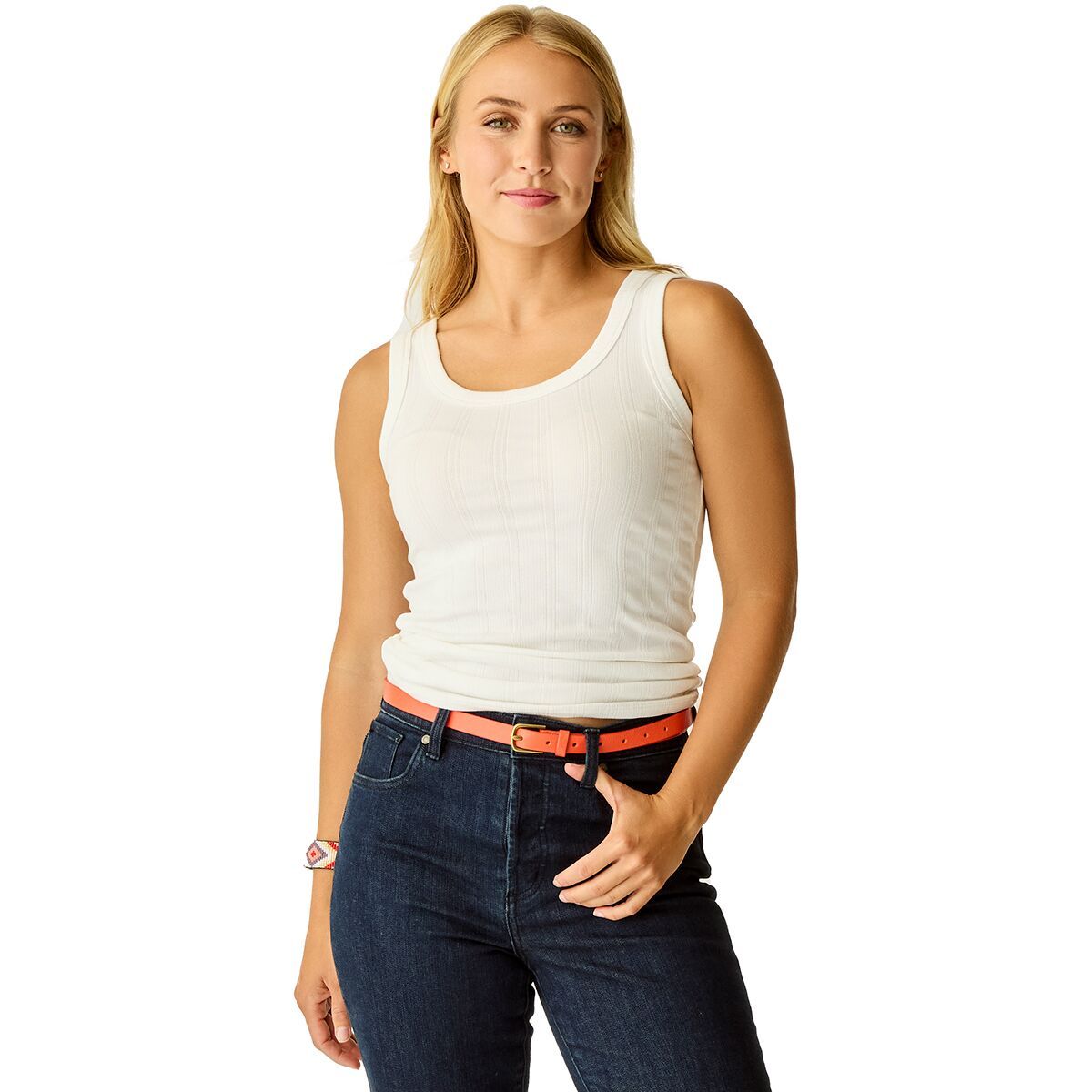 Image of Carve Designs Ever Tank Top - Women's Cloud Rib, XL