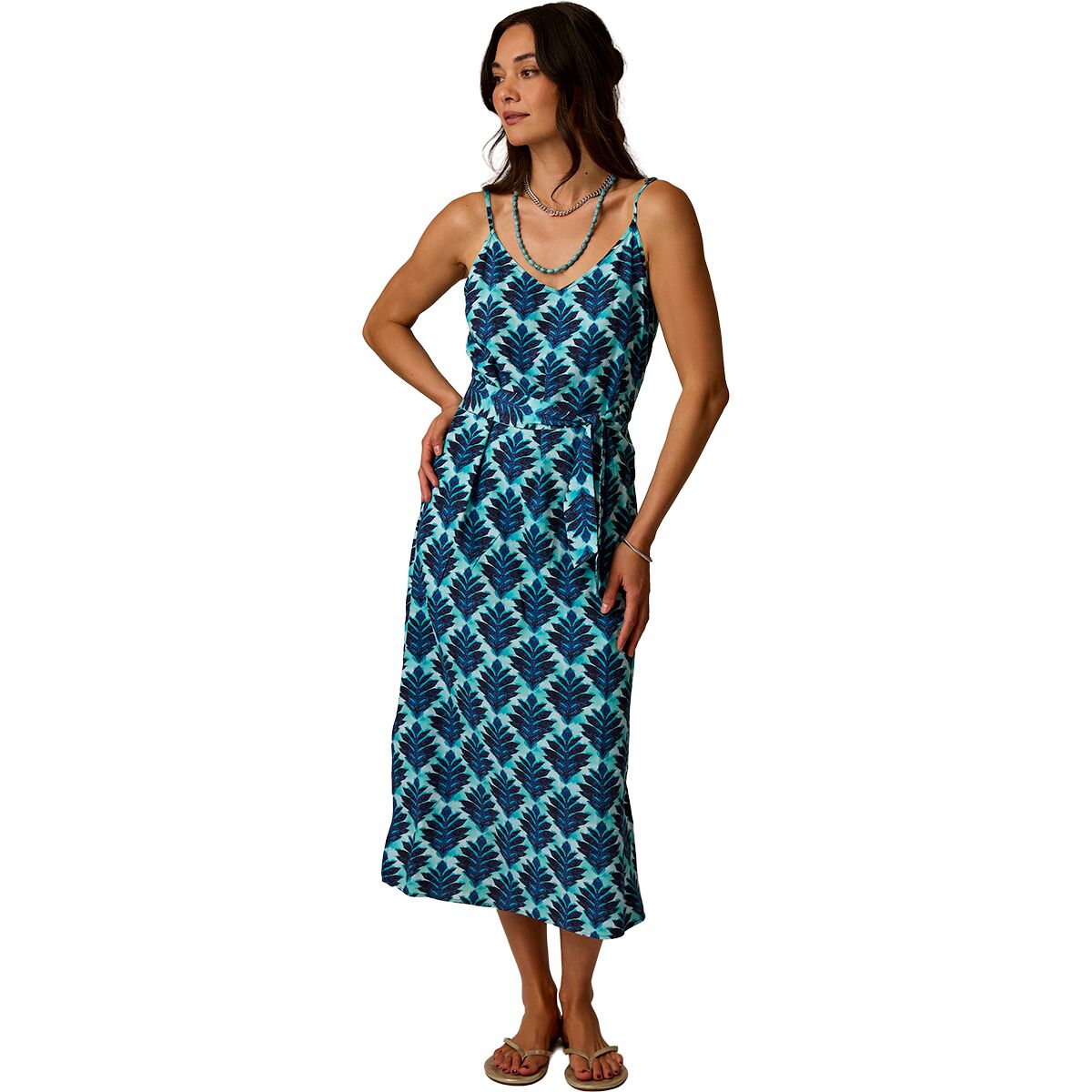 Image of Carve Designs Macy Dress - Women's Fronds, S