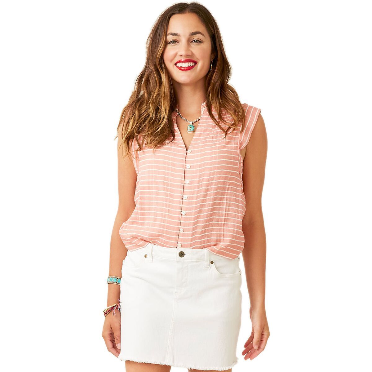 Carve Designs Reagan Top - Women's Dark Azaela Harris Stripe, XXS