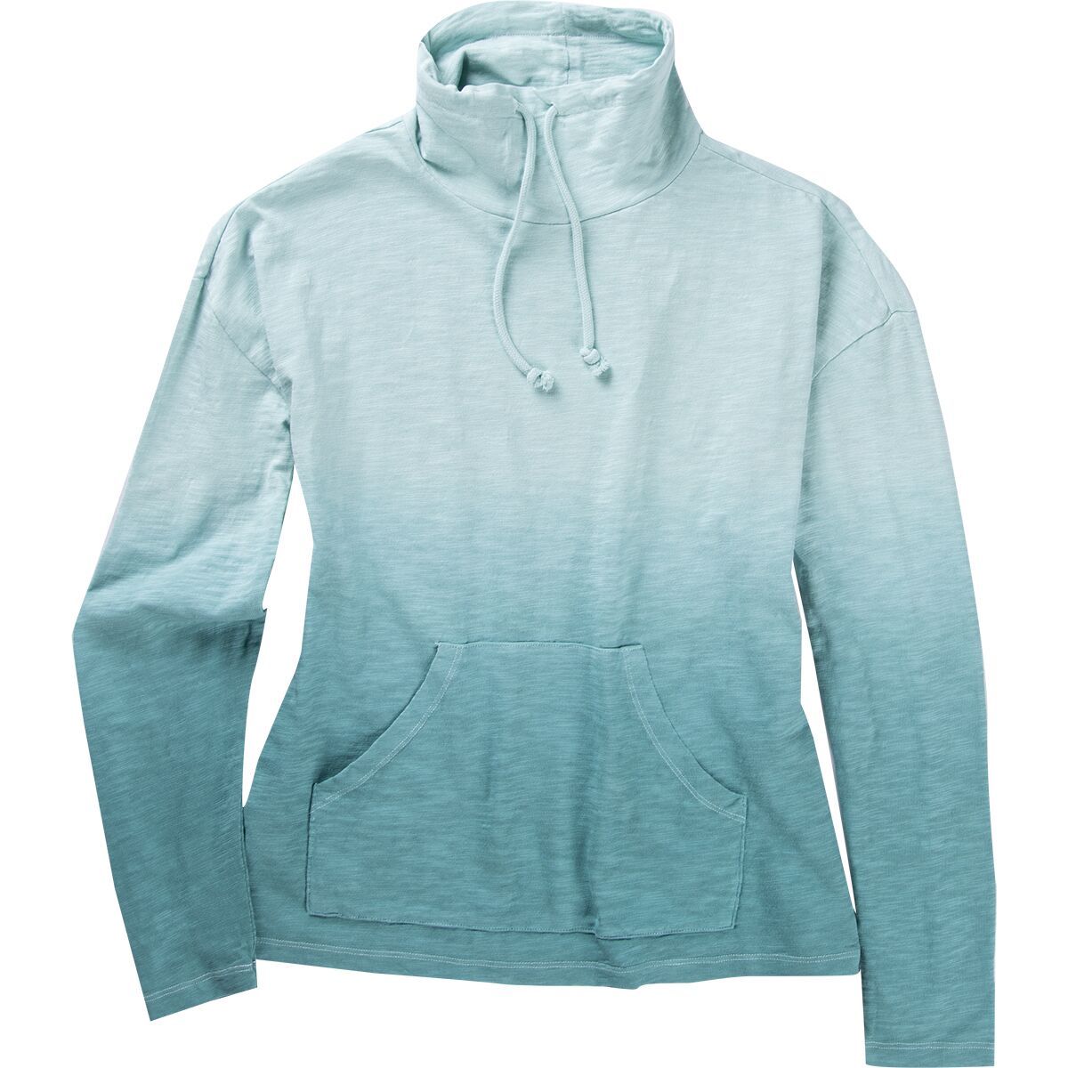 Carve Designs Bodie Funnel Neck Top - Women's Wave Ombre, XL