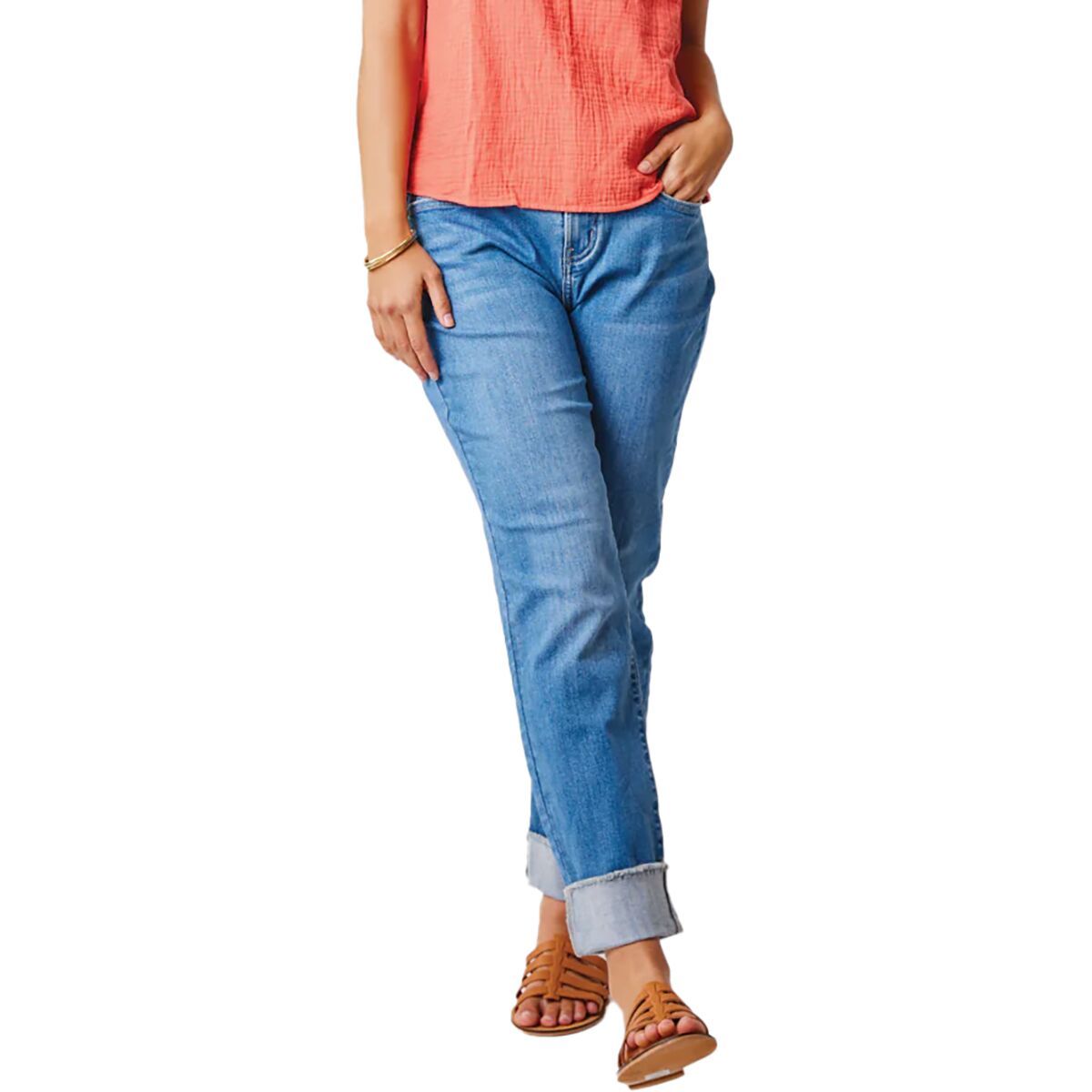 Image of Carve Designs Carson Hi Rise Jean - Women's Blue Tide, 12