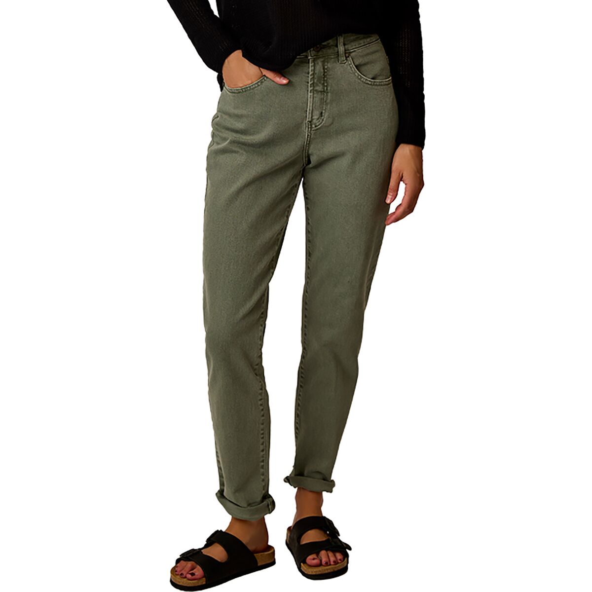 Image of Carve Designs Carson Hi Rise Jean - Women's Fatigue, 6