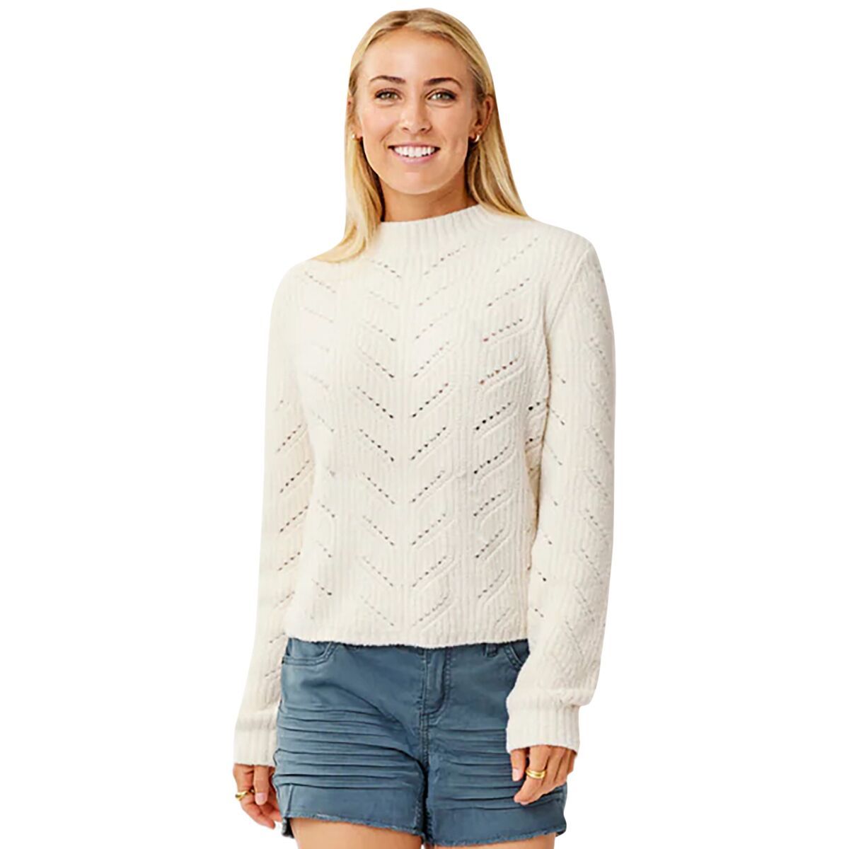 Image of Carve Designs Monroe Sweater - Women's Birch, L