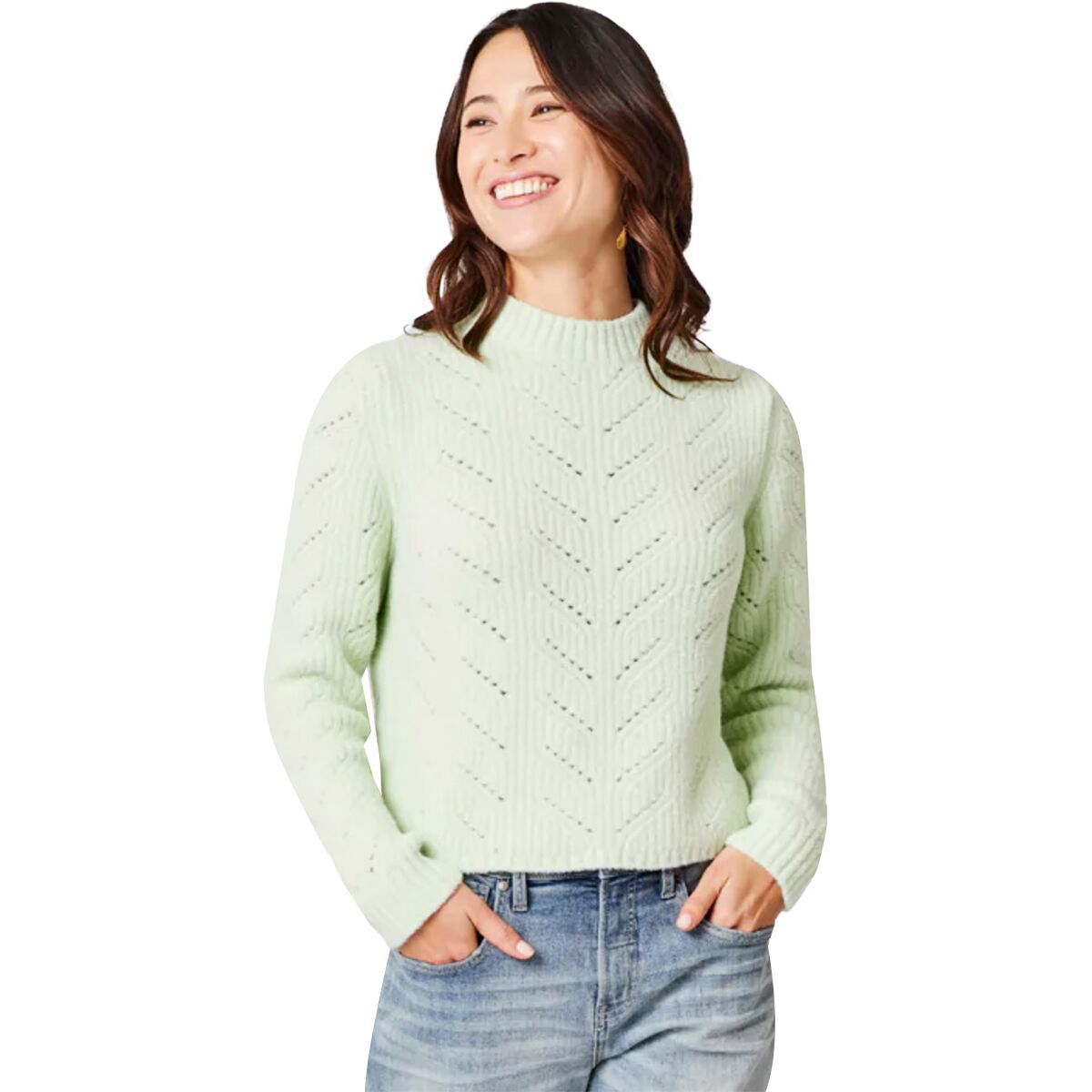 Carve Designs Monroe Sweater - Women's Frost Heather, S