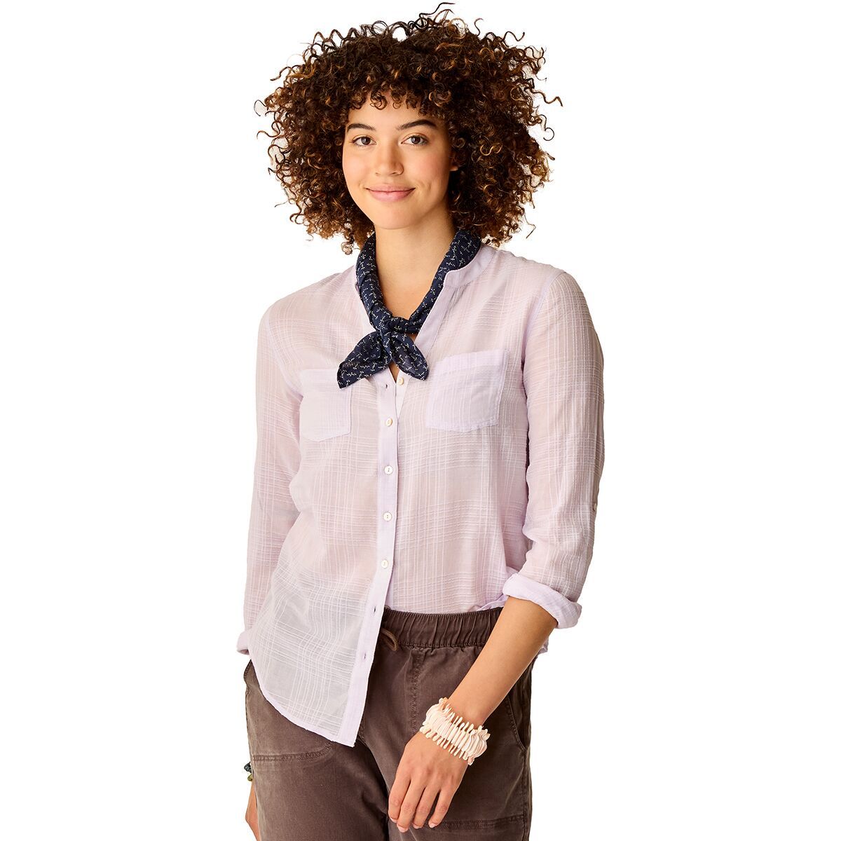 Carve Designs Carve Designs Dylan Textured Shirt - Women's Dawn, M