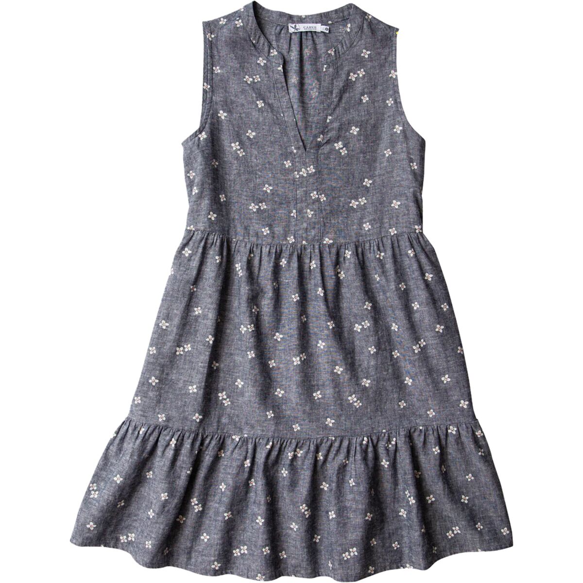 Carve Designs Nellie Linen Dress - Women's Tossed Batik, S