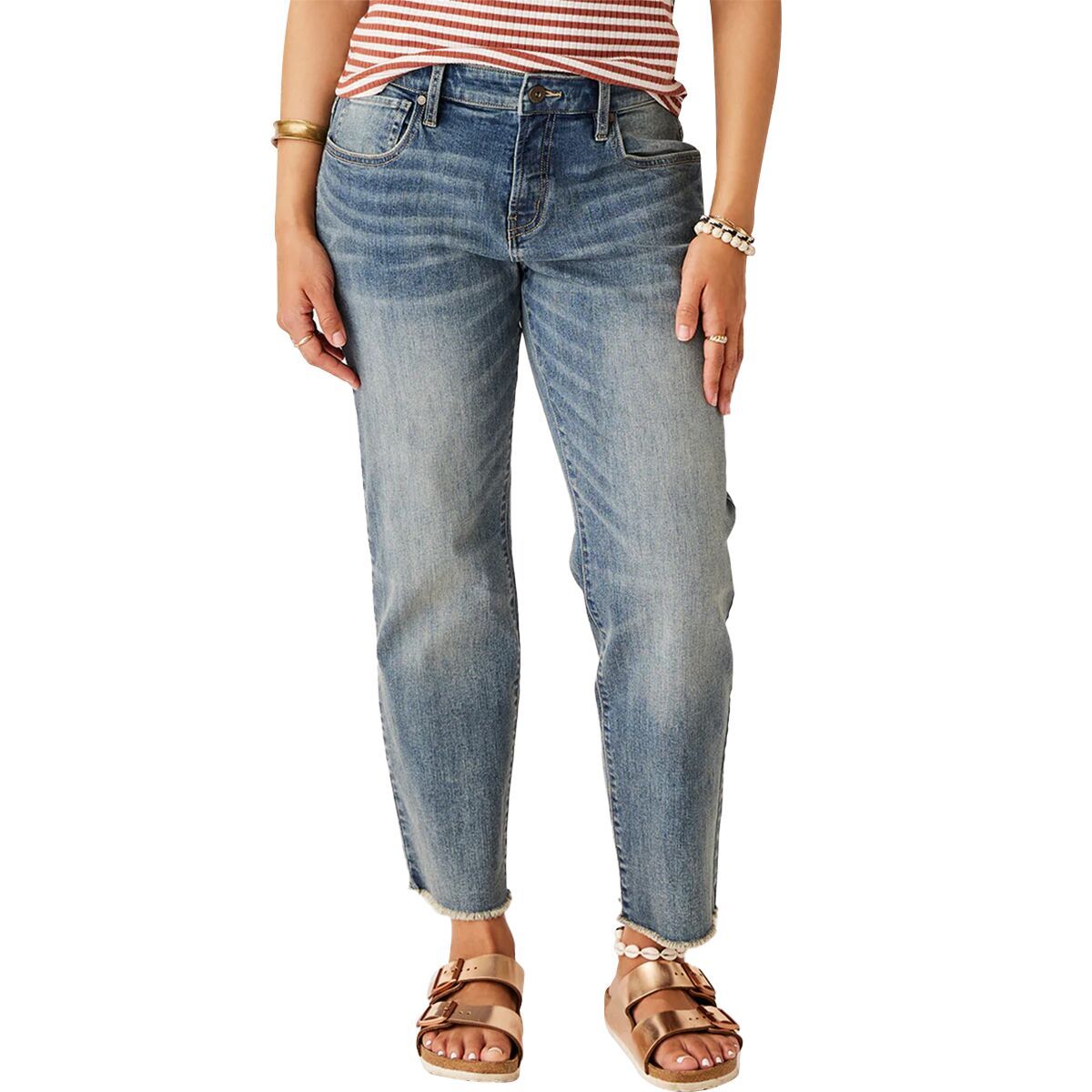 Image of Carve Designs Austin Crop Jean - Women's Favorite Fade, 10