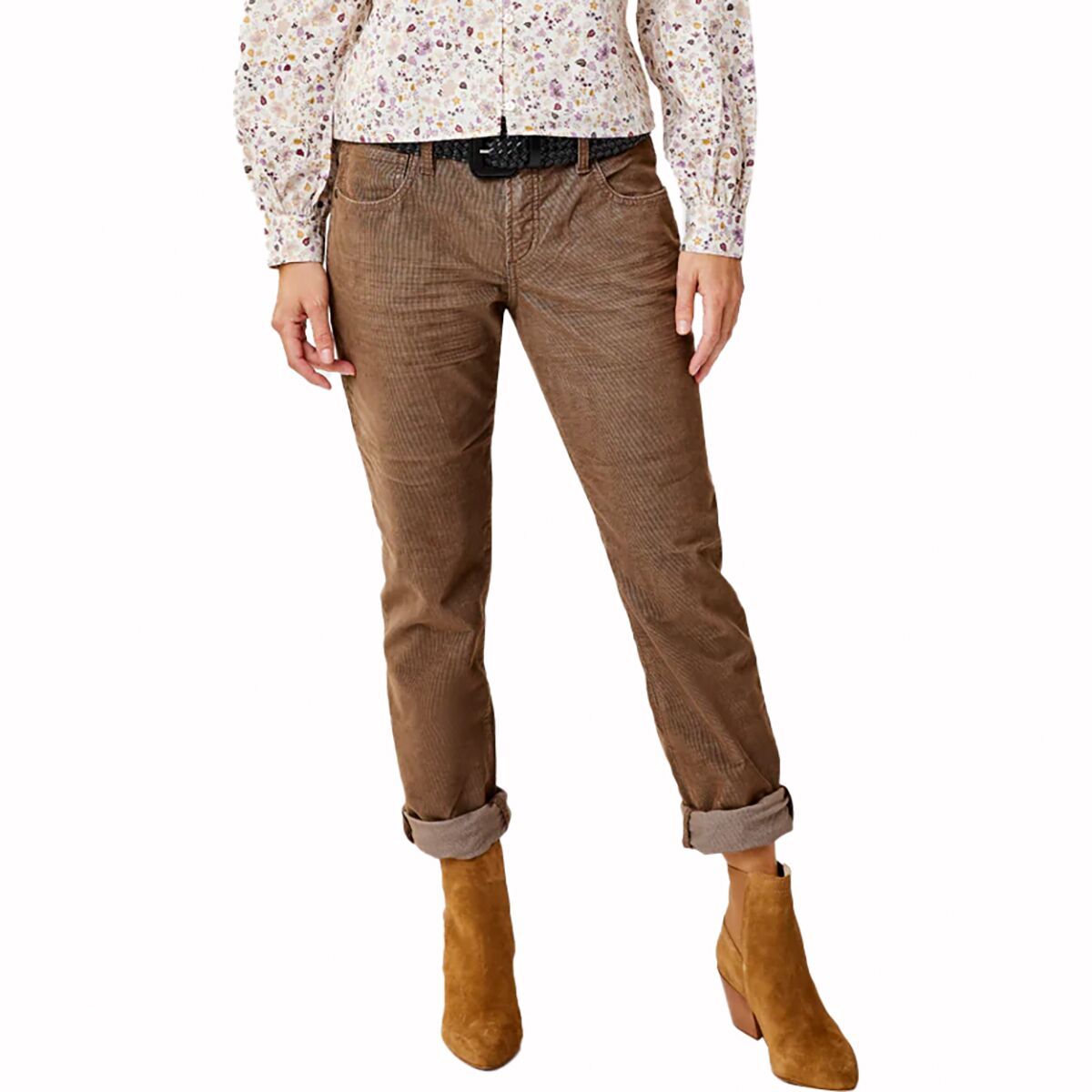 Carve Designs Carson Cord Pant - Women's Dark Brown, 14