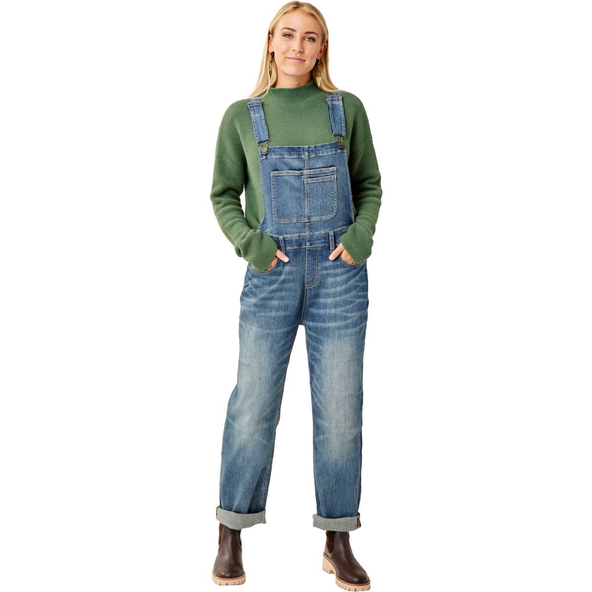 Carve Designs Jason Denim Overall - Women's Favorite Fade, 14