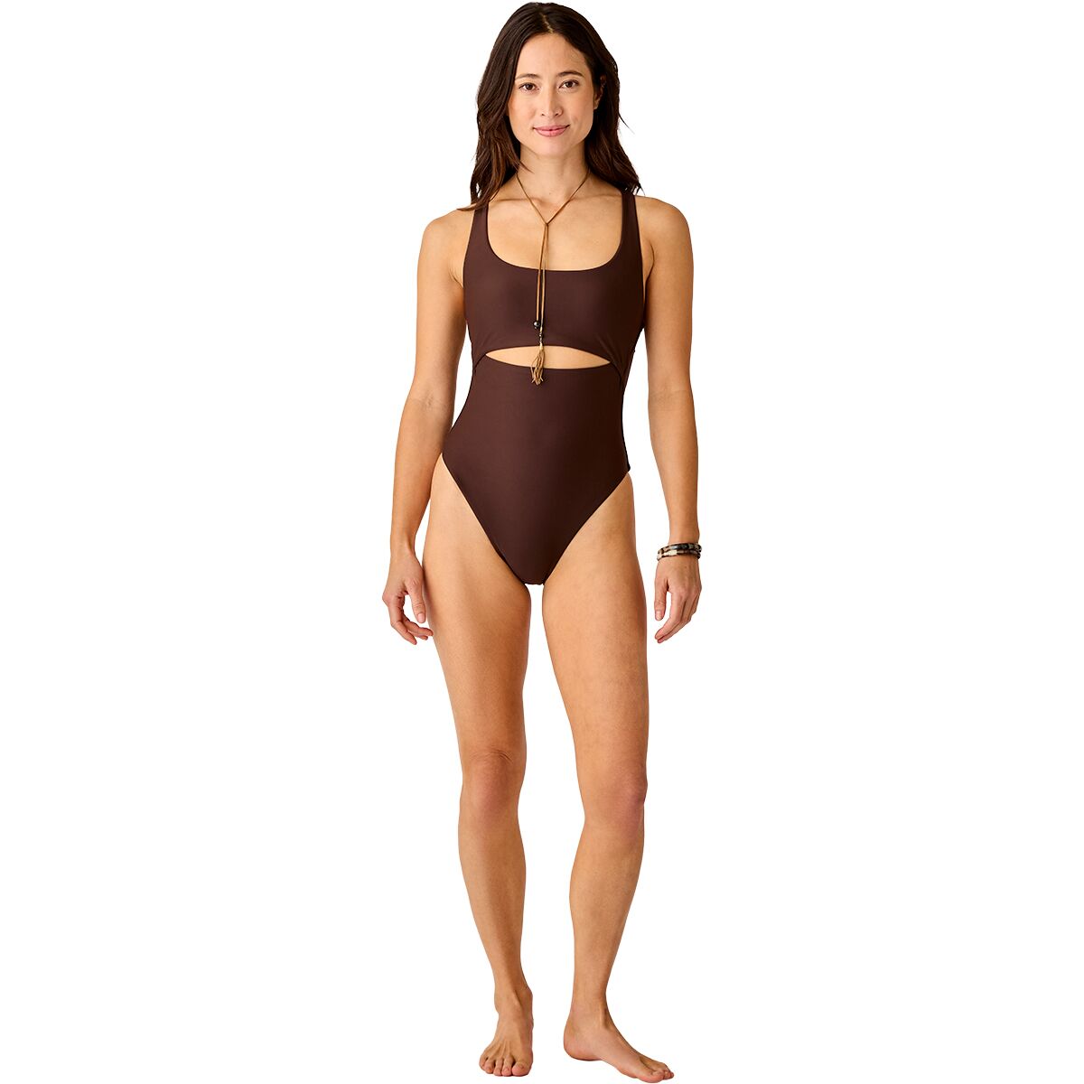 Carve Designs Carve Designs Sonny Compression One-Piece Swimsuit - Women's Coffee, XS