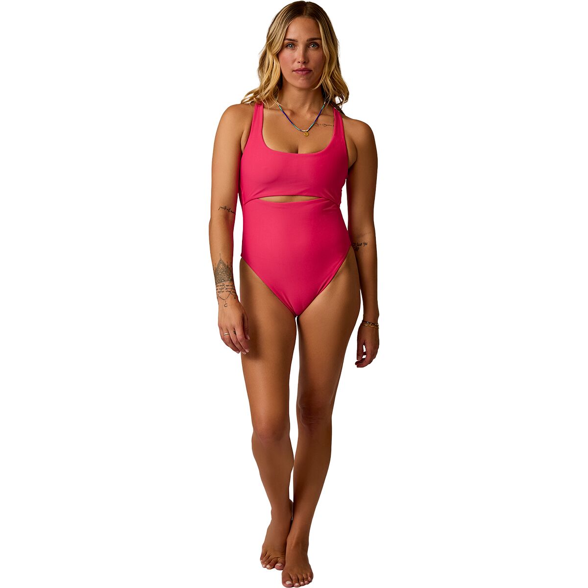 Image of Carve Designs Sonny Compression One-Piece Swimsuit - Women's Watermelon, XS