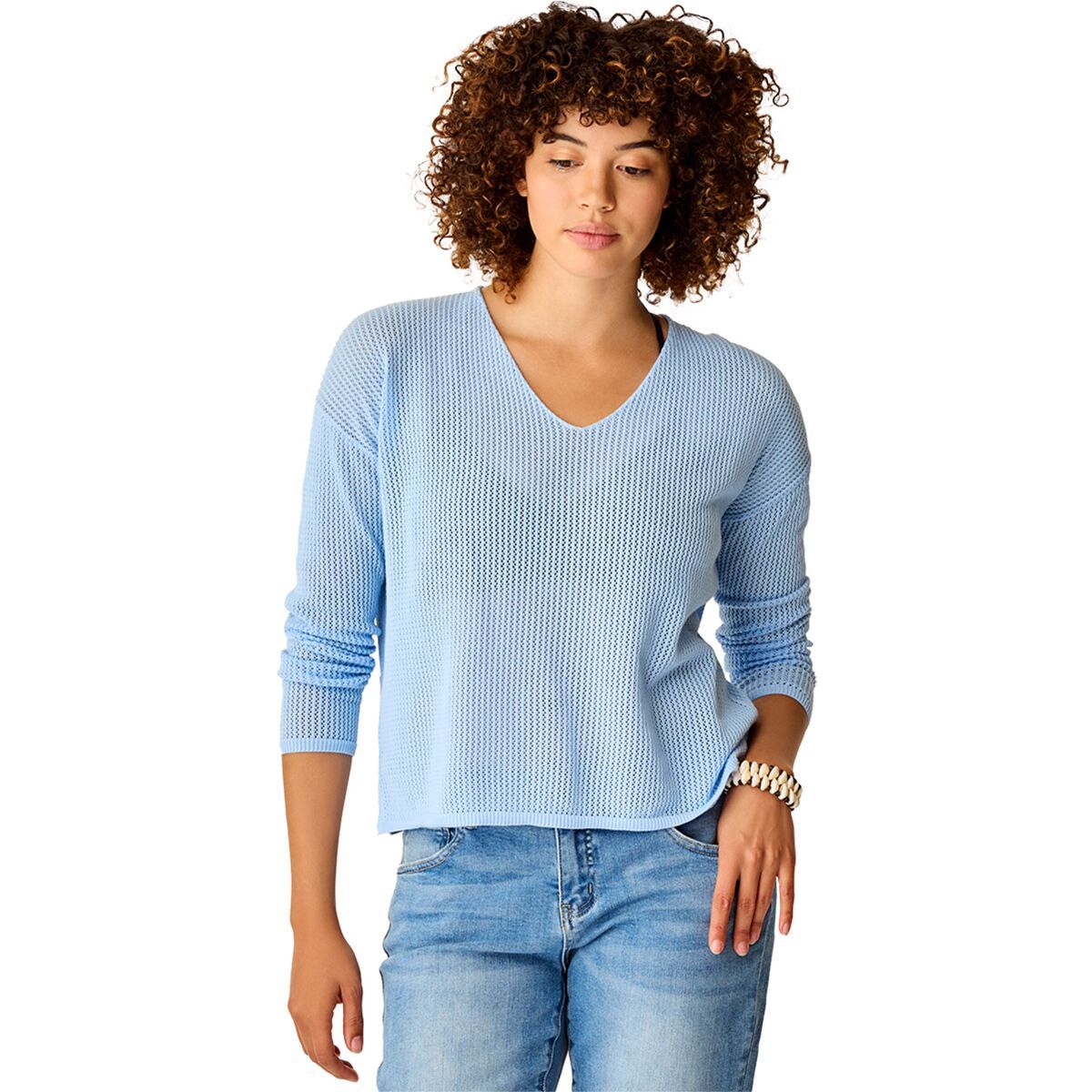 Image of Carve Designs Zella Mesh Pullover - Women's La Paz, XS