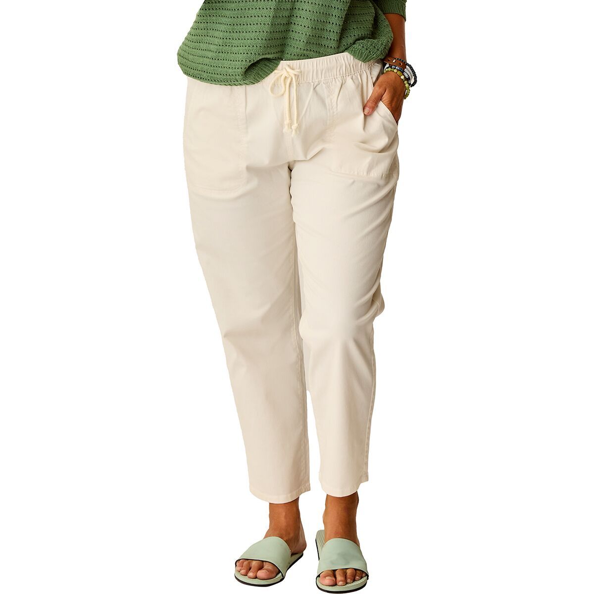 Image of Carve Designs Zoe Twill Pant - Women's Birch, XL