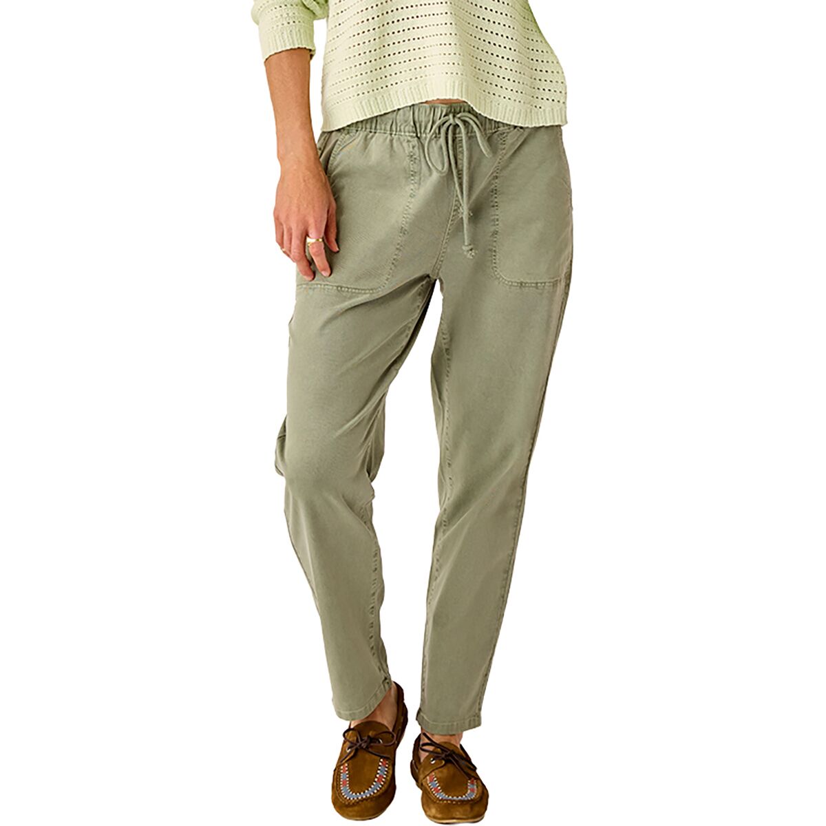 Image of Carve Designs Zoe Twill Pant - Women's Fatigue, S