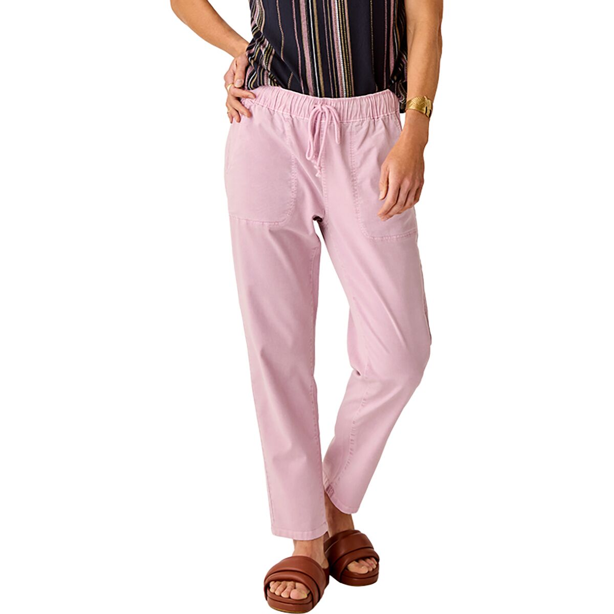 Image of Carve Designs Zoe Twill Pant - Women's Light Dusk, M