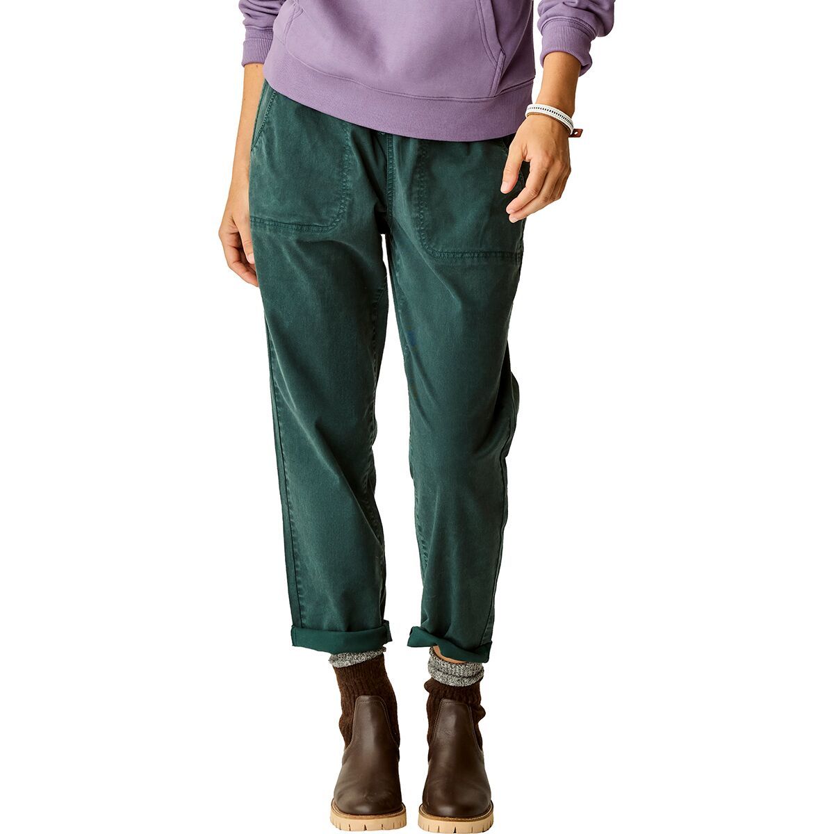 Image of Carve Designs Zoe Twill Pant - Women's Pine, L