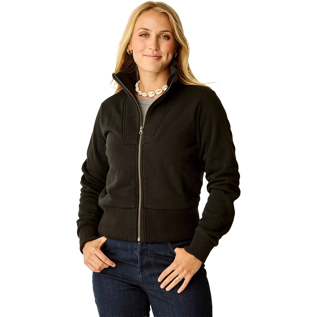 Image of Carve Designs Briar Fleece Jacket - Women's Black, S