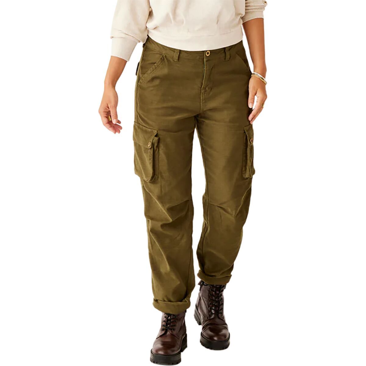 Image of Carve Designs Nina Cargo Pant - Women's Fir, 4