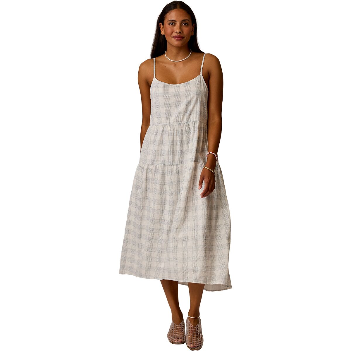Image of Carve Designs Jacey Textured Dress - Women's Crosscheck, L